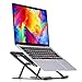 Produktbild SAVFY Laptop Ständer, Aluminium Universal Stander,Ergonomisch Tragbar Faltbar Tablet Ständer für 10-15 Zoll Tablet Notebooks Lenovo Thinkpad HP