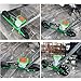 YXKJZHF Manual Seeder Farmer Pushes Vegetable Planter, Single Row Hand Push Precision Seeder, Adjustable Furrow Plough