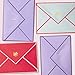 kate spade new york All Occasion Card Set of 15 with Blank Interior and Lined Envelopes, Colorblock