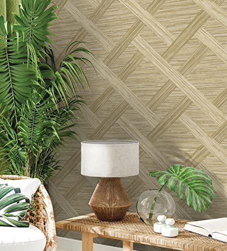 Papier peint texturé pour chambre et cuisine style Java Weave Shoreline - 7