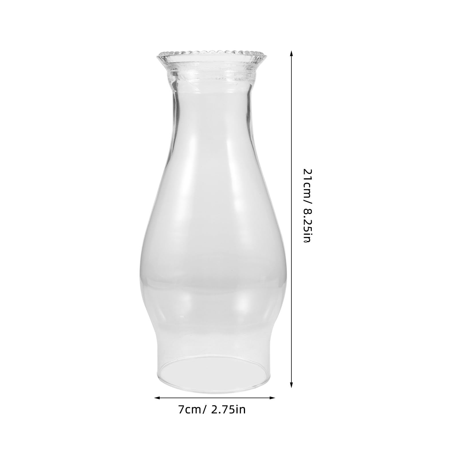 Angoily Replacement Glass Petroleum Lamp Replacement Oil Lamp Shade Replacement Glass Lamp Glass Replacement Shade Vintage Petroleum Lamp Camping Lamp Pendant Light Vesta Lamp Shade - Image 3