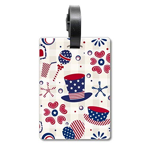 Étiquette d'identification USA pour sac de voyage et festival de musique