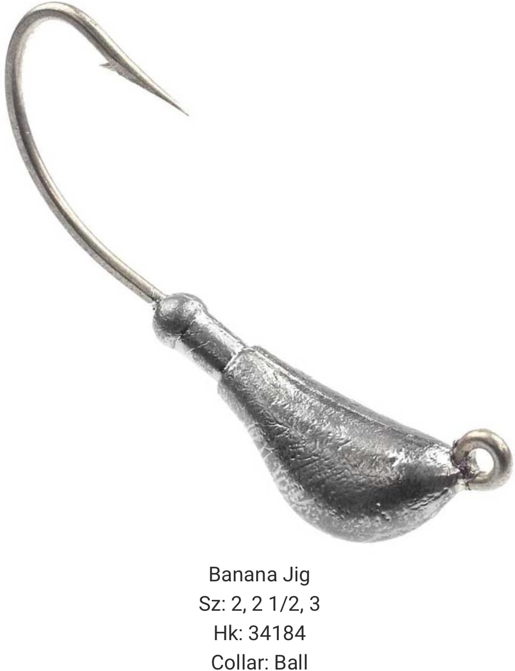 Do It Mold Banana Jig Size 2, 2 1/2, 3 oz Do it Mold (3308) JYS-3-X Cavities 3 Total