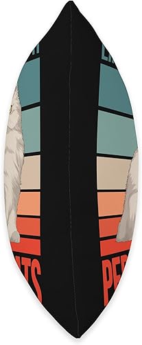 Miniatura 2 de Funny Persian Cat Gifts and Accessoires Stuff Longhair Life is Better with Persian Cats - Almohada de 18 x 18 pulgadas, multicolor