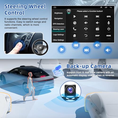 Radio Android 14 de 9 Pulgadas para Mark 9 2000-2007 con Navegación GPS y Bluetooth 8