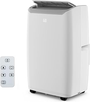 14000 BTU Portable Air Conditioners with Remote Control, 3-in-1 Free Standing Cooling AC Unit with Fan & Dehumidifier