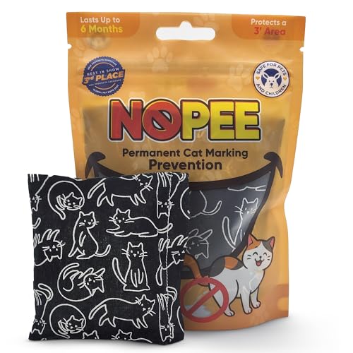 NOPEE Cat Marking Prevention - Indoor - Permanent - Effective - Stops Cats from Marking or Peeing -...