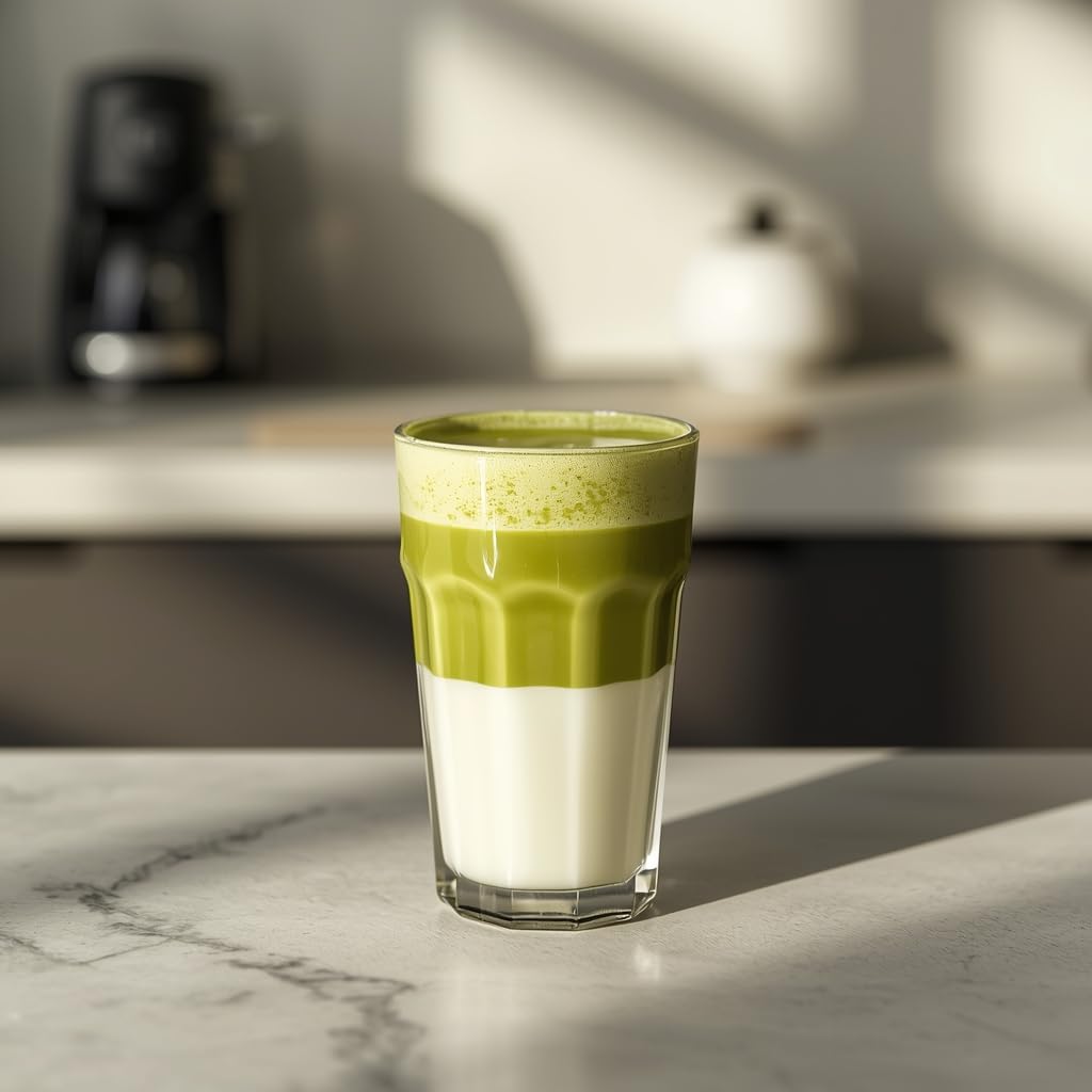 Matcha Pulver aus Japan für Matcha Latte 500 g | Quertee • Premium Matcha • Fein gemahlen • Für Tee, Matcha Latte & Smoothies • Original aus Japan
