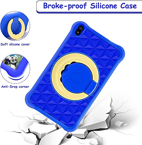 Kids Tablet, 7 Inch Android 11 Tablet For Kids, 32Gb Rom 3Gb Ram Ips Display Parental Control Toddler Children Tablet With Kids-Proof Case, Dark Blue #TOP4