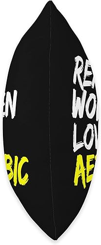 Miniatura 2 de Dynamic fitness training gym real women love aerobics Throw Pillow