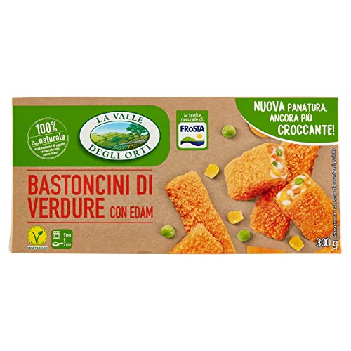 La Valle Degli Orti Bastoncini di Verdure con Edam, 300g (Surgelato)