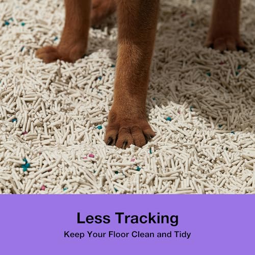 Vetreska Tofu Cat Litter,Natura Kitty Litter Strong Clumping Flushable Cat Litter Pellets Ultra Absorbent Odor Control Tofu Litter,Dust-Free,Low Tracking,Eco-Friendly,Original thumb #7