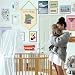 Let's Read-Cute Crocodile Wall Decor Gift for Baby Boys Girls Kids-Canvas Hanging Flag Pennant Banner Wall Decor Gift for Classroom Nursery Homeschool Baby Room Playroom Reading Room Bedroom