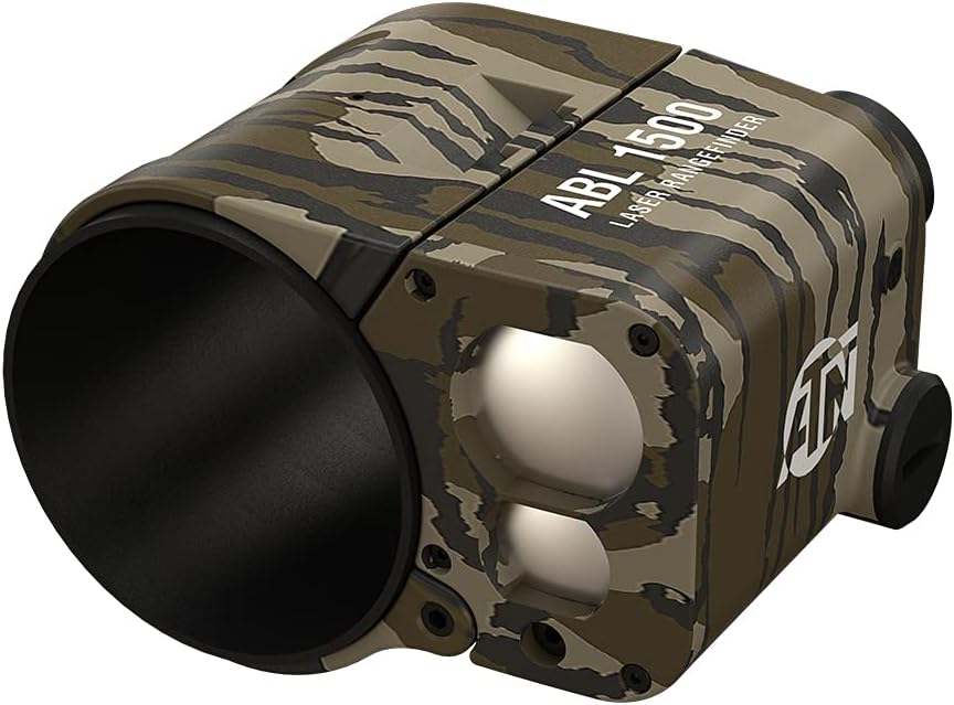 ATN MossyOak ABL (Auxiliary Ballistic Laser) Laser Rangefinder Quick to Attach, Smart Controls via Bluetooth