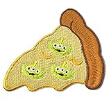 Official Toy Story Pizza Planet Alien Toppings Patch Food Embroidered Iron On