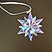 XIANGBNA 125 Annual Edition Christmas Crystal Star Snowflake Ornaments (125 Colorful) (Colorful)