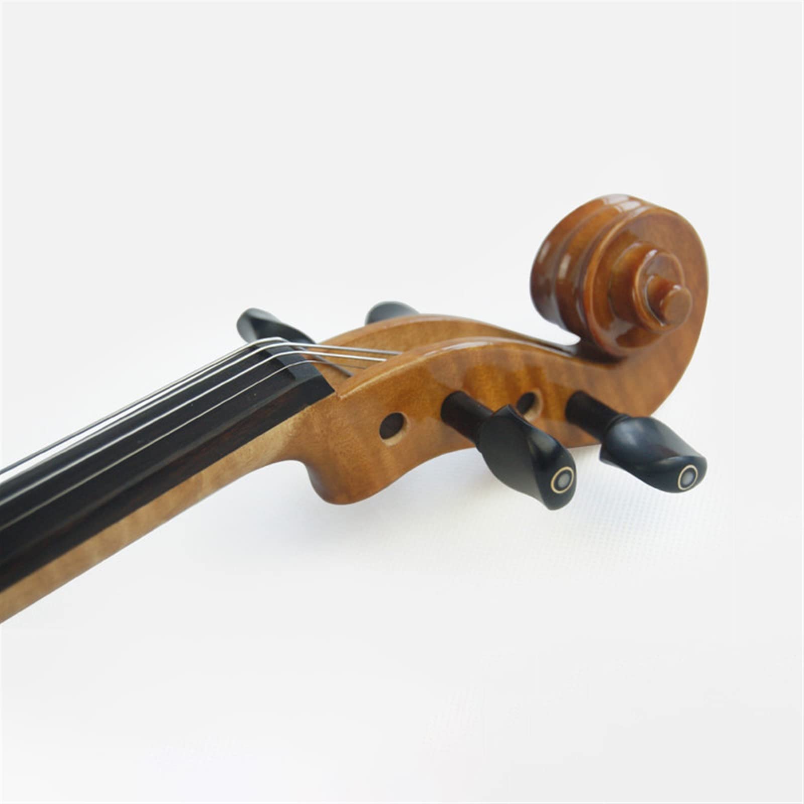 Violino Elettrico 4/4 Violino Artistico Fatto A Mano con Kit di Corde per Arco con Custodia in Ebano Violini per Studenti