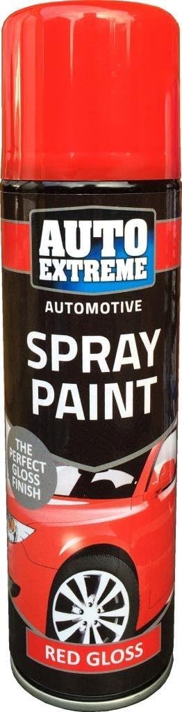 250ml Auto Spray Paint Red 1907 Spray Can Household Car Van Bike Aerosol Paint (1 Pack)