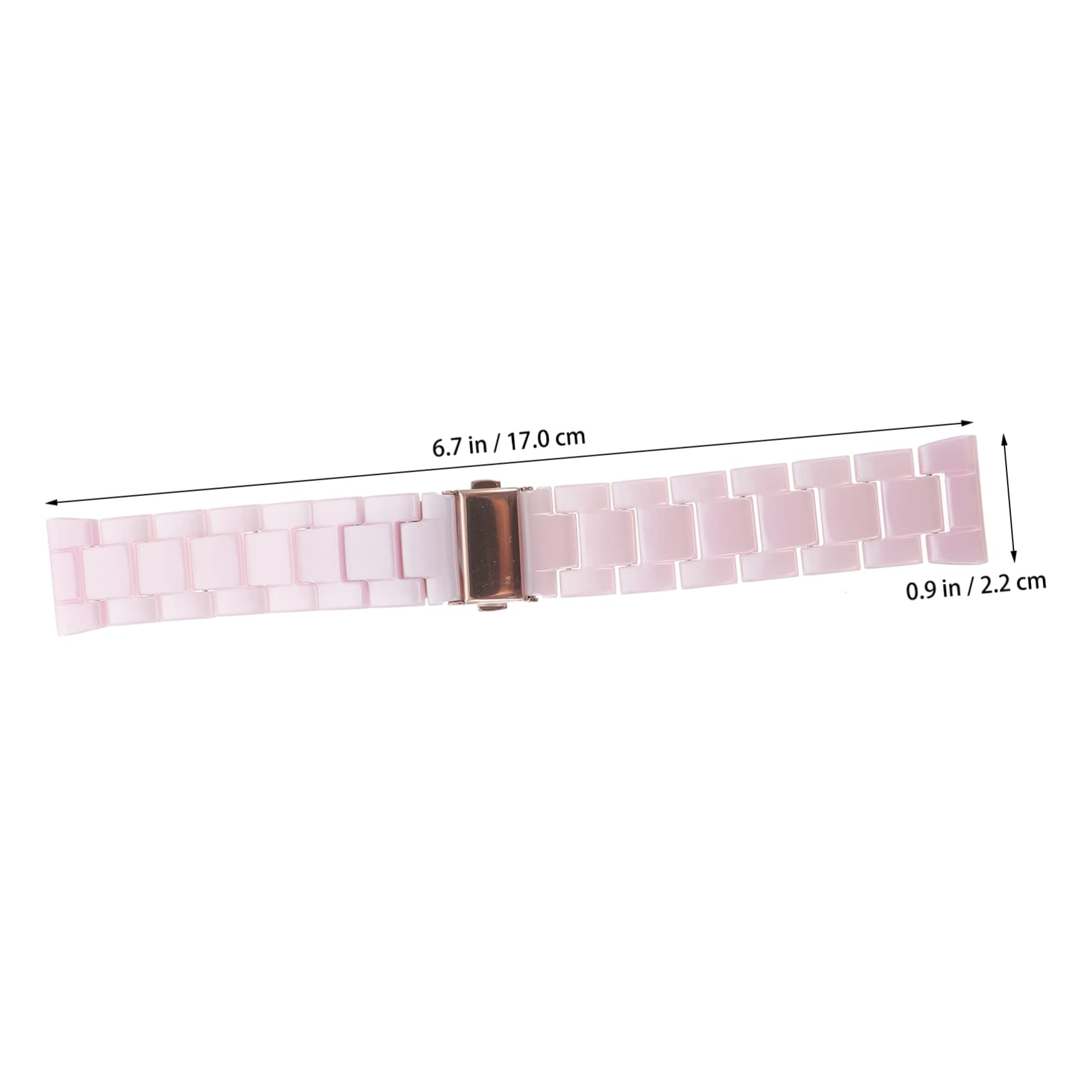 VILLCASE Bracelet De Montre Résine Bracelet De Rechange Pour Montre Accessoires