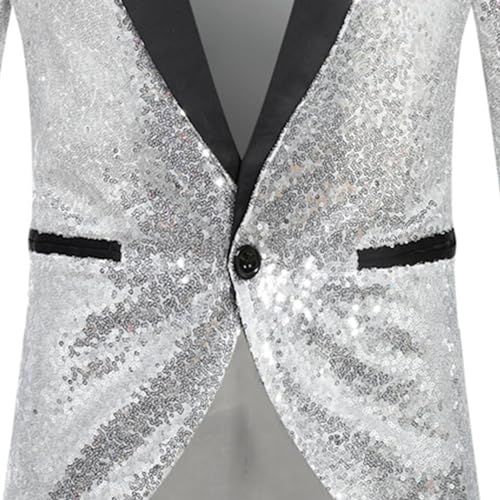 Costume Sequin Homme Coupe Cintrée Confortable pour Silhouette Élancée
