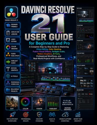 DAVINCI RESOLVE 21 USER GUIDE FOR BEGINNERS AND PROS image 2