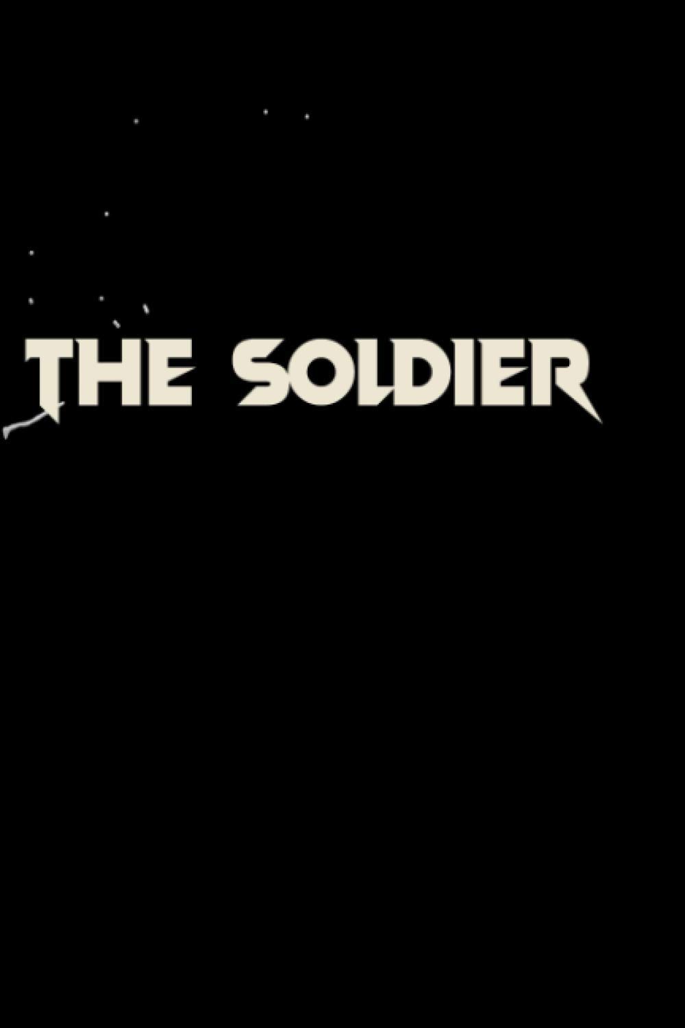 The soldier on elegent background: 6x9 inches dimension notebook with 120 white pages. The cover is matte with no bleed