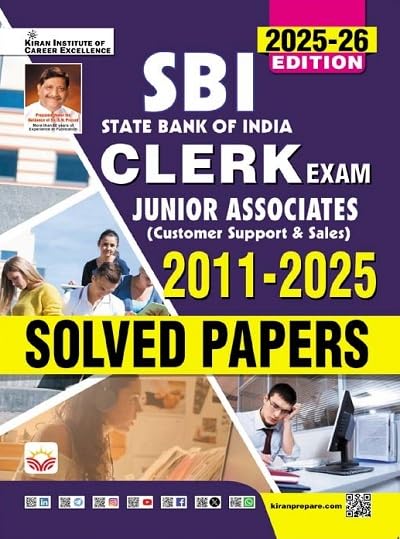 SBI Clerk Exam Junior Associates 2011-2025 Solved Papers Edition ...