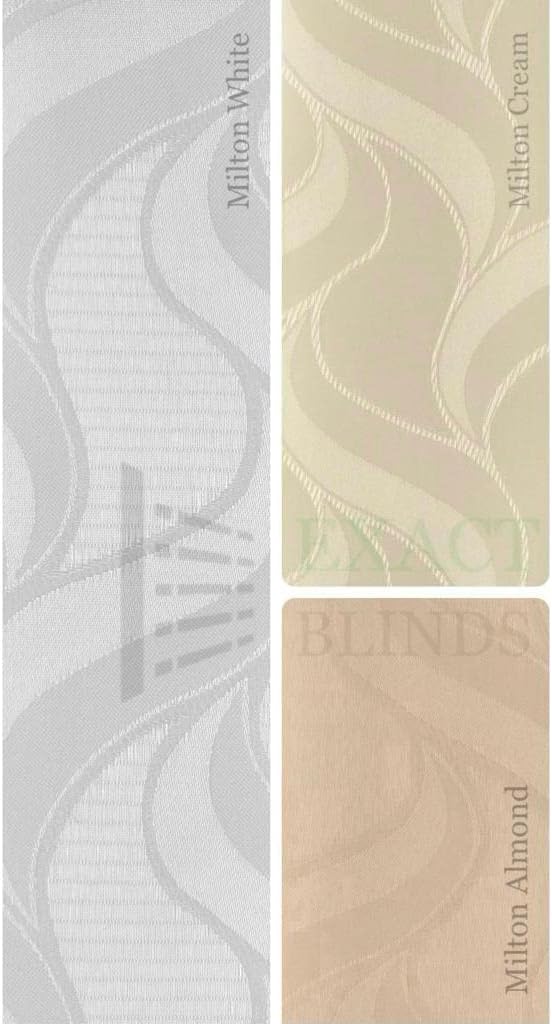 EURO BLINDS Made To Measure STRETTON IVORY Vertical Blind Replacement