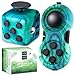 Lubibi 2Pcs Fidget Toy ,Gr&uuml;n Anti-Stress W&uuml;rfel Spielzeug, Gr&uuml;n Fidget Pad Controller, Anti-Estrees W&uuml;rfel mit 6Seiten Funktion, Kleine Geschenke f&uuml;r Kinder und Erwachsene Stressaubbau bei Nerv&ouml;sit&auml;t