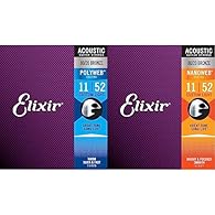 Product 1: Acoustic guitar strings constructed with 80/20 (80% copper, 20% zinc) bronze wrap wire Product 1: Played for a warm and robust tone that sounds “played-in” but still retains a remarkably clear mid-range presence Product 1: Original POLYWEB...