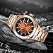 Imagen de SAPPHERO Relojes Hombre Cuarzo AnalóGico CronóGrafo 50M Impermeable Acero Inoxidable Negocios Elegante Regalo para Hombre