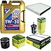Produktbild QR-PARTS 69383169 Filter Set Inspektionspaket 5 Liter Liqui Moly Motoröl Longlife III 5W-30 MANN-FILTER Innenraumfilter Kraftstofffilter Luftfilter Ölfilter