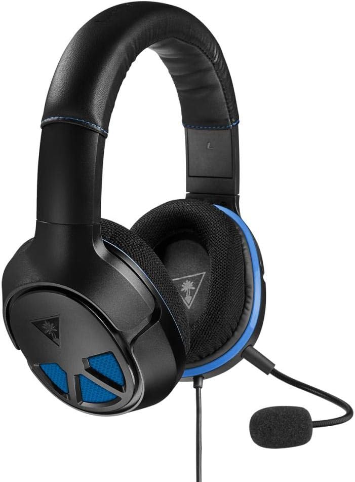 Turtle Beach Recon 150 PS4 Pro, PS4, Xbox One, PC, Mac and Mobile Compatible Wired Gaming Headset, Black