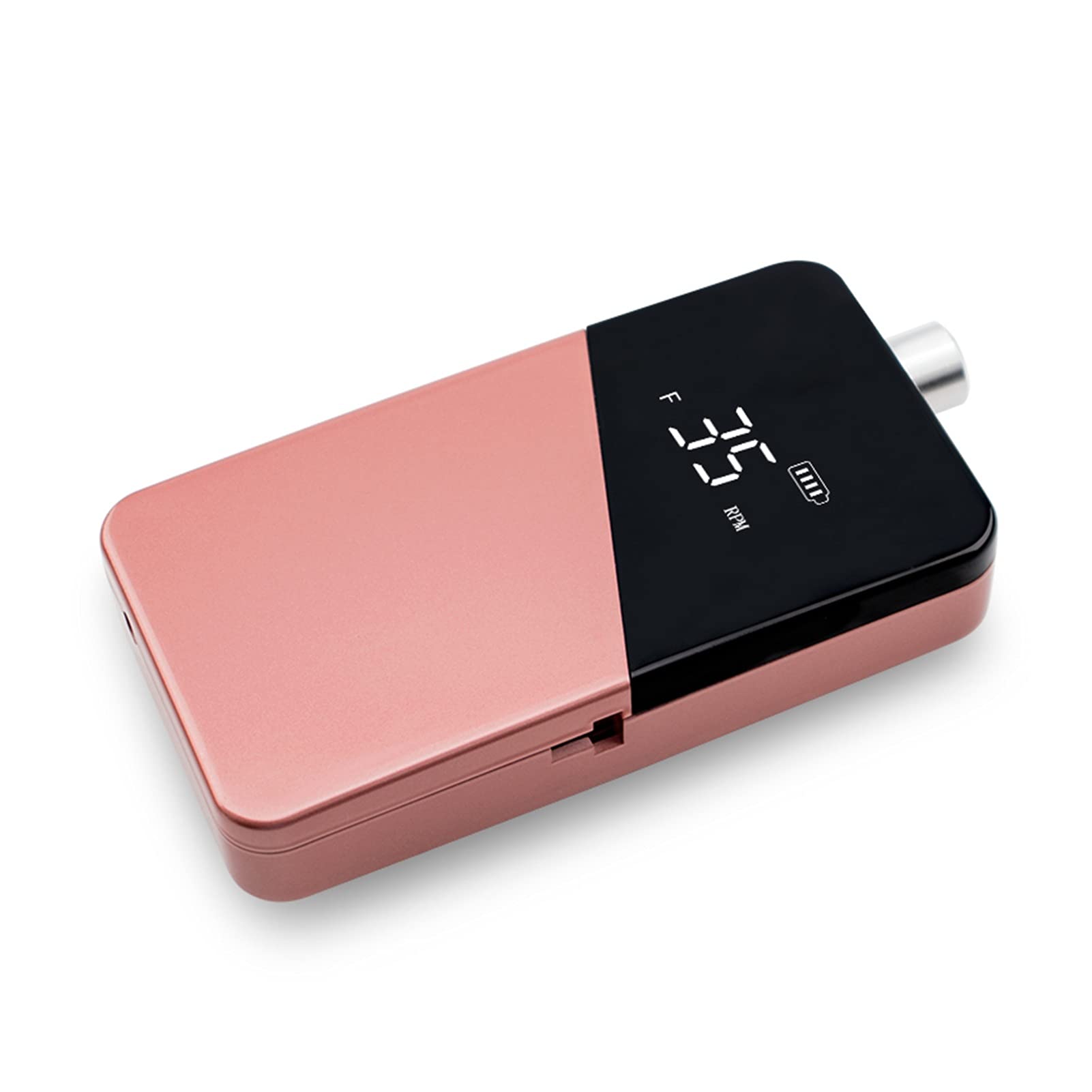 Wiertarka do paznokci Przenośna maszyna wiertarka do paznokci 35000RPM Zestaw manicure Salon kosmetyczny Wiercenie elektryczne 35000 RPM(Rose gold-gift pack)