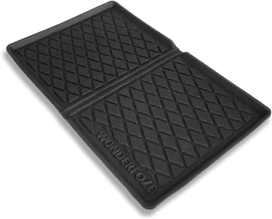 WONDERFOLD All Weather Mat (W4 Models) Stroller Wagon Accessory Made from TPE to Protect Wagon from Sand, Dirt, and Water - 33.5” Length x 20.5” Width x .75” Height