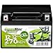 Produktbild GreenMax Gel 51121 YTZ12S 12V 12Ah 270A/EN Rasentraktor Batterie Starterbatterie für Aufsitzmäher wartungsfrei
