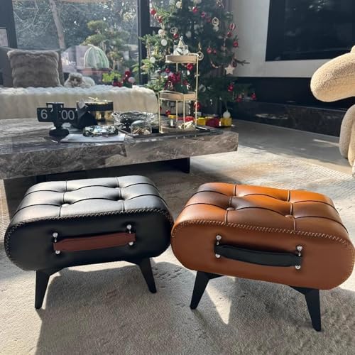 Pouf portable avec siège rembourré confortable et design moderne - 3