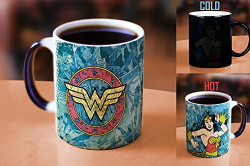 Morphing Mugs DC Comics Wonder Woman Taza Cerámica 11 oz miniatura 2