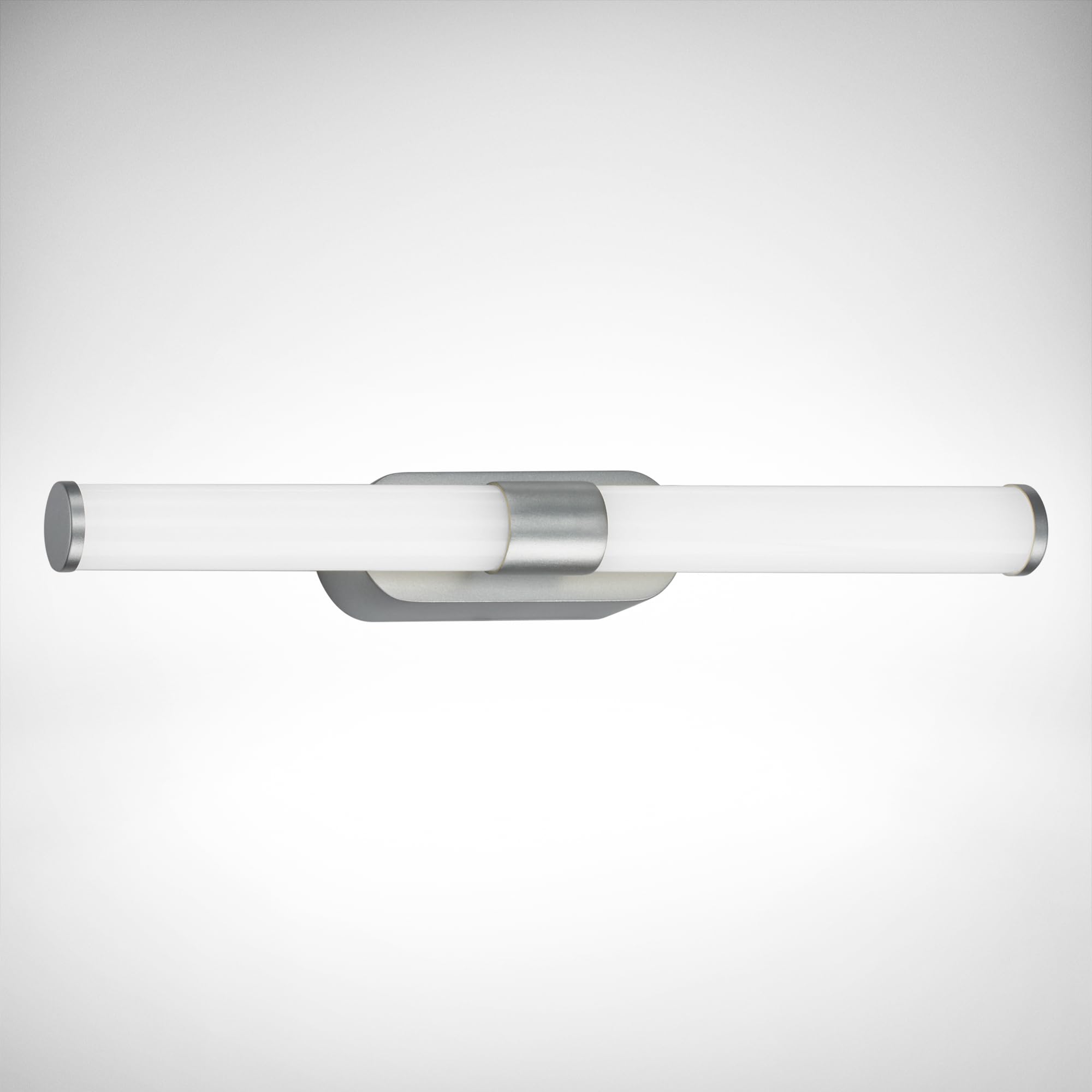 B.K.Licht - LED Mirror Light for Bathroom, Neutral White Light Color, Waterproof IP44 Mirror Light, LED wall lamp, LED wall Light, 7W, 40 cm, Chrome Matt