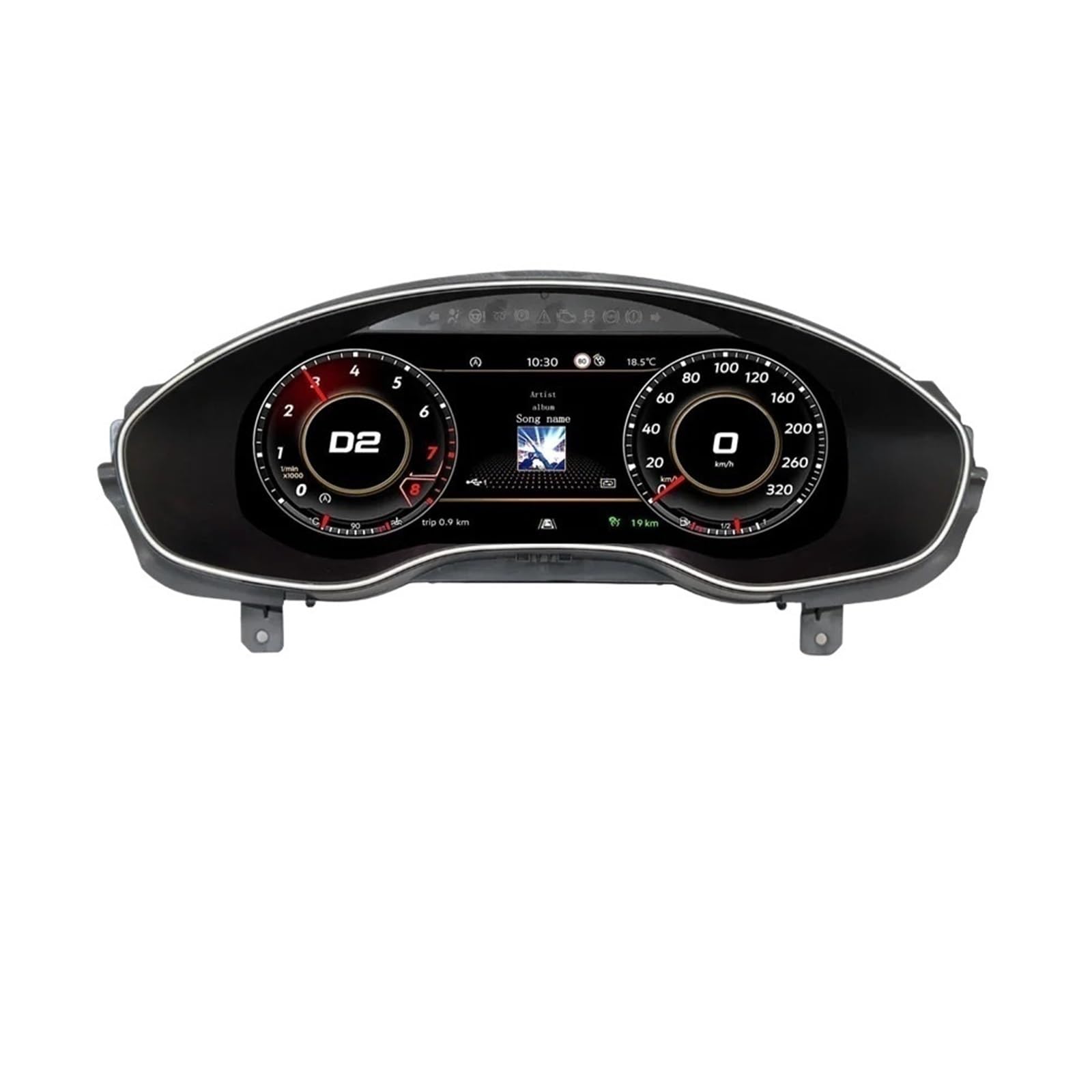 Panel de velocímetro digital de 12,3 pulgadas con sistema Linux para A6 C7 y A7 C7 2012-2018 6