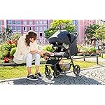 BRITAX RÖMER Buggy B-AGILE M, Ein-Hand-Faltmechanismus und kompakte Größe, von Geburt bis 4 Jahre (bis 22kg), Cherry Wine