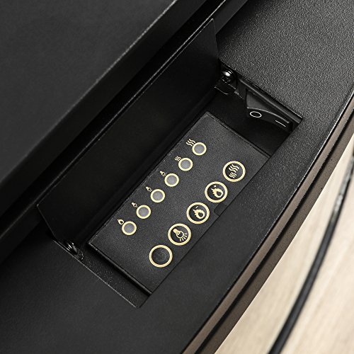 image for e-Flame USA Quebec 27-inch Electric Fireplace Stove Insert with Remote