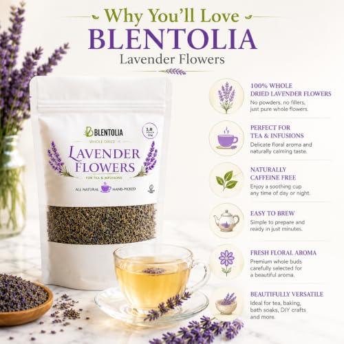 Lavanda seca de calidad culinaria premium 50 g miniatura 3