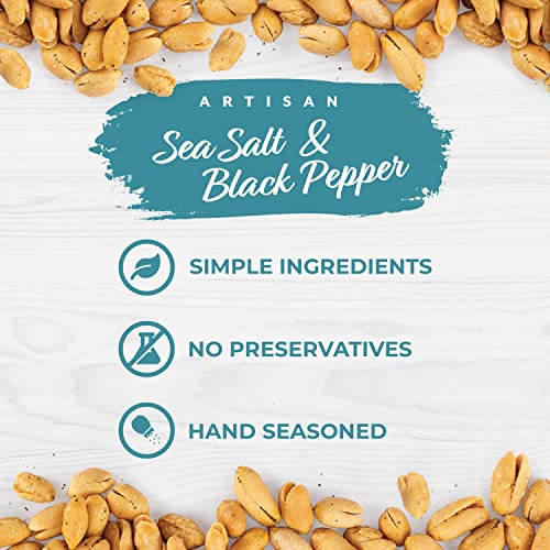 Belmont Peanuts Artisan Sea Salt And Black Pepper Virginia Peanuts, 20Oz (Pack Of 1) #TOP2