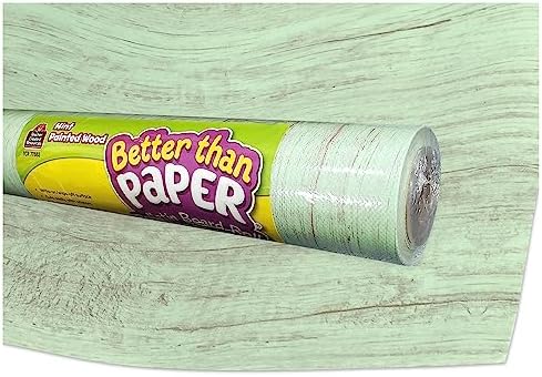 Teacher Created Resources Mint Painted Wood Better Than Paper Bulletin Board Roll (TCR77883)