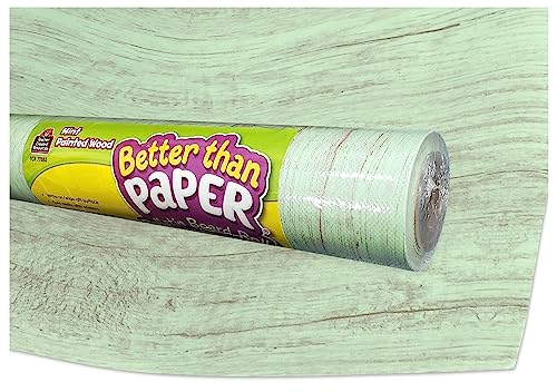 Teacher Created Resources Mint Painted Wood Better Than Paper Bulletin Board Roll (Tcr77883) #TOP25