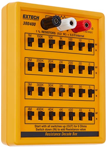 extech 380400 resistance decade box