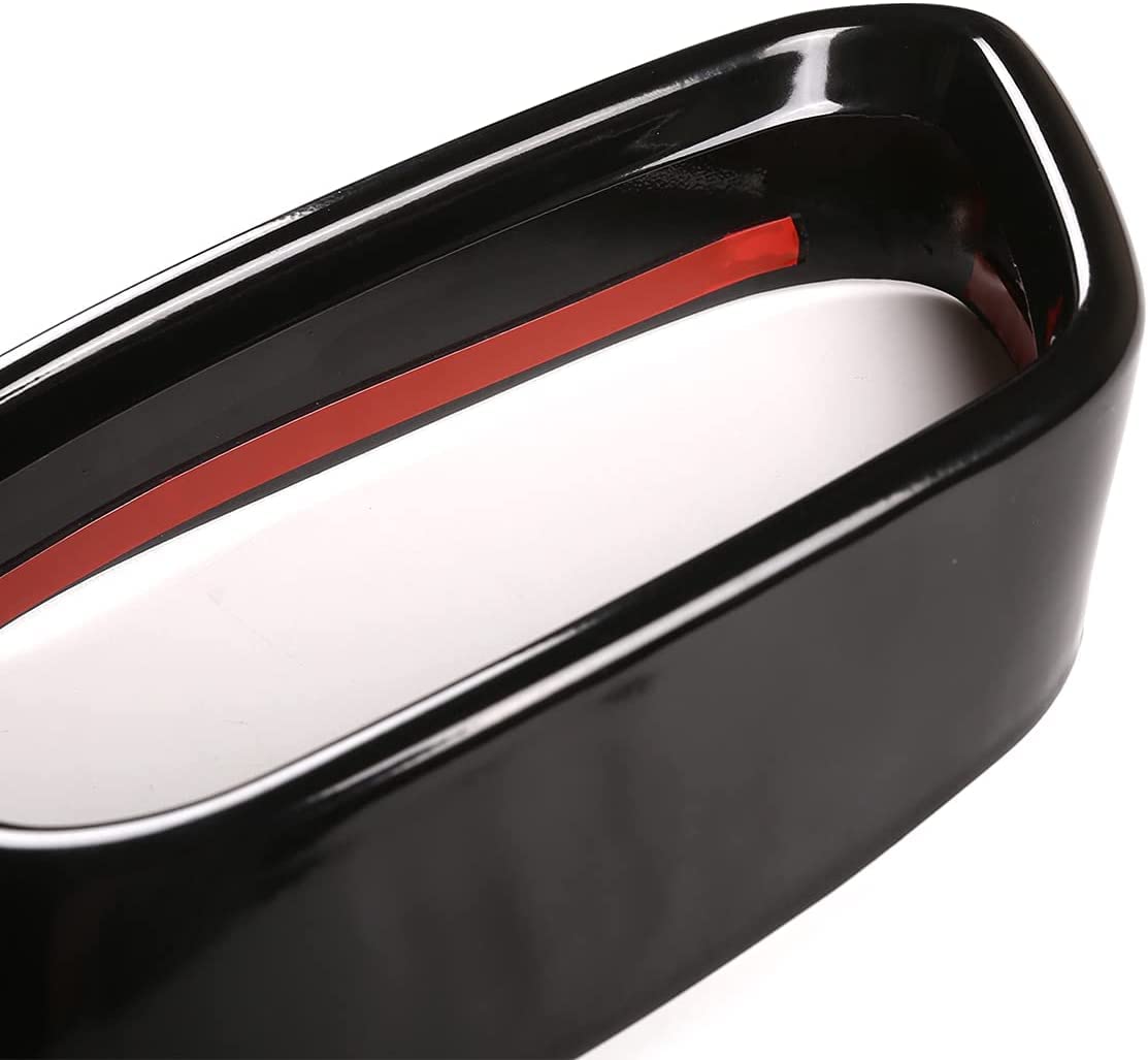 Copertura di scarico in acciaio inossidabile nero per X5 F15 2014–2018, per X6 F16 2015–2019 (per versione M Sport)