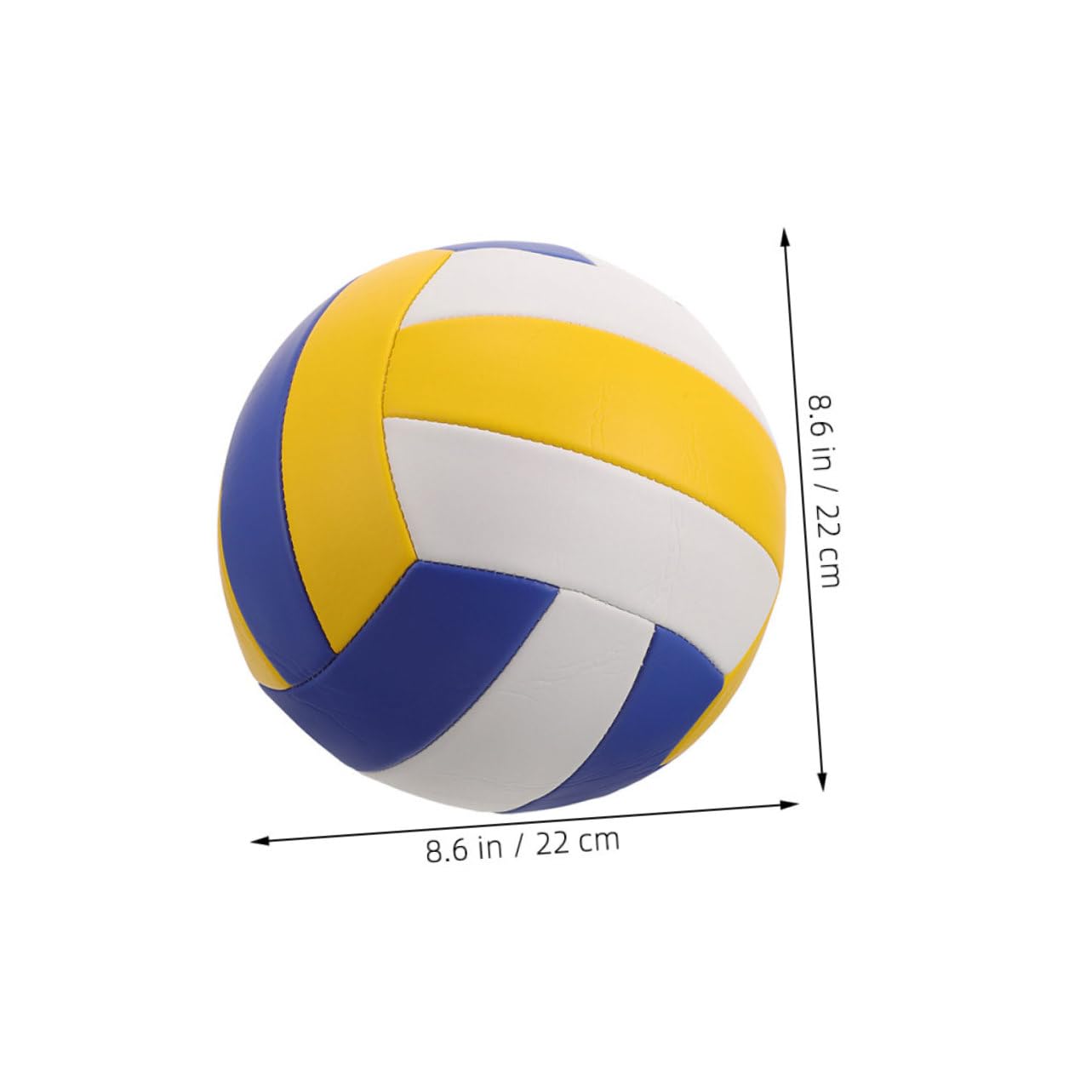 Totority Soft Training Volleyball Official Use for Games and Practice Durable Design for Adults and Teens