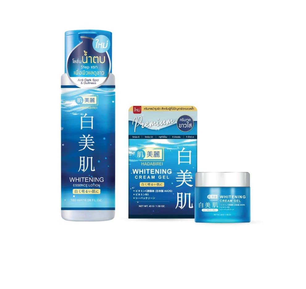 Lovisah Hadabirei WHITENING CARE SET - ESSENCE LOTION AND GEL CREAM - MADE IN THAILAND